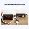 Digital USB Timer Switching Cord Wire Digital 24H Adjustable Timing Energy-off Switches Countdown Timer Self Power-off Switches