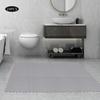 Набор из 24 взаимосцепляемых ковриков для ванной, Нескользящие ПВХ напольные плитки, 11,8 дюйма x 11,8 дюйма Мягкий водонепроницаемый коврик для душа, Дренажные отверстия, Толщина 1 см