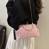 Chain Party Banquet Bag Korean Style Crossbody Bag Portable Kiss Lock Shoulder Bag Girl