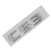 3D ABS Chrome Car Rear Trunk Letters Badge Sticker For C63 C43 G65 Emblem Logo Accessories