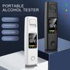 Портативный тестер алкоголя, высокочувствительный алкотестер, HD-дисплей, бесконтактная зарядка типа C, аккумулятор 200 мАч