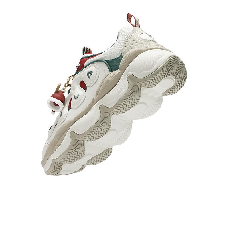 Fila Pease Мода Удобные Прочные Низкие Повседневные Кроссовки Женские Белые F12W511109FSC