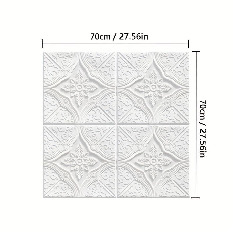 1/5/10 шт. 70*70 см потолочная крыша самоклеящаяся теплая спальня 3d трехмерная стена прикреплена к фоновой стене