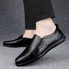 Fashion Loafers Men Shoes Leather Soft Comfy Slip-on Moccasins Outdoor Handmade Man Casual Shoes Drive Walk Luxury Leisure Flats