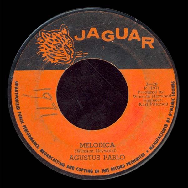 7-дюймовая пластинка AUGUSTUS PABLO DENNIS ALCAPONE Melodica Go Johnny Go J26 Jaguar 1972 Ямайка Регги Ска Даб Б/у