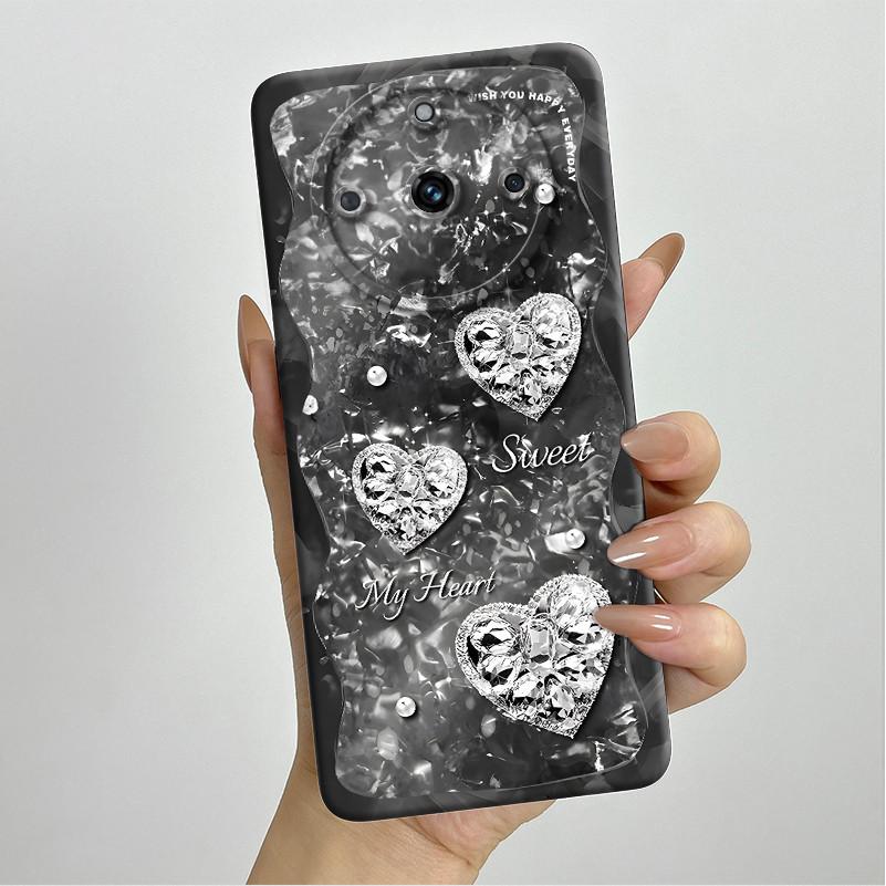 For Realme 11 Pro+ Case RMX3740 RMX3741 Soft Silicone Flowers Back Cover For Realme 11 Pro Plus ProPlus Shockproof Phone Cases