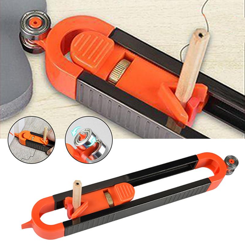 Шаблон Профиль Разметочная линейка Копирование контура Разметка для сварки Напольная плитка Разметка Строительный Деревообрабатывающий инструмент