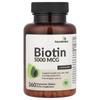 Biotin , 5,000 Mcg, 360 Vegetarian Tablets