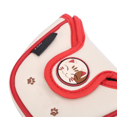 Водонепроницаемый чехол для головы гольф-маллета Lucky Cat, защита для головы паттера