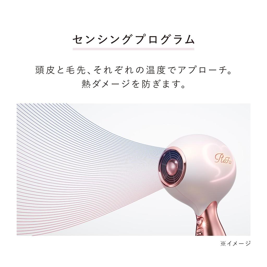 Store HEART DRYER Aira Comes with a shopping bag New ModelOfficial ExclusiveReFa - (M-Purple)
