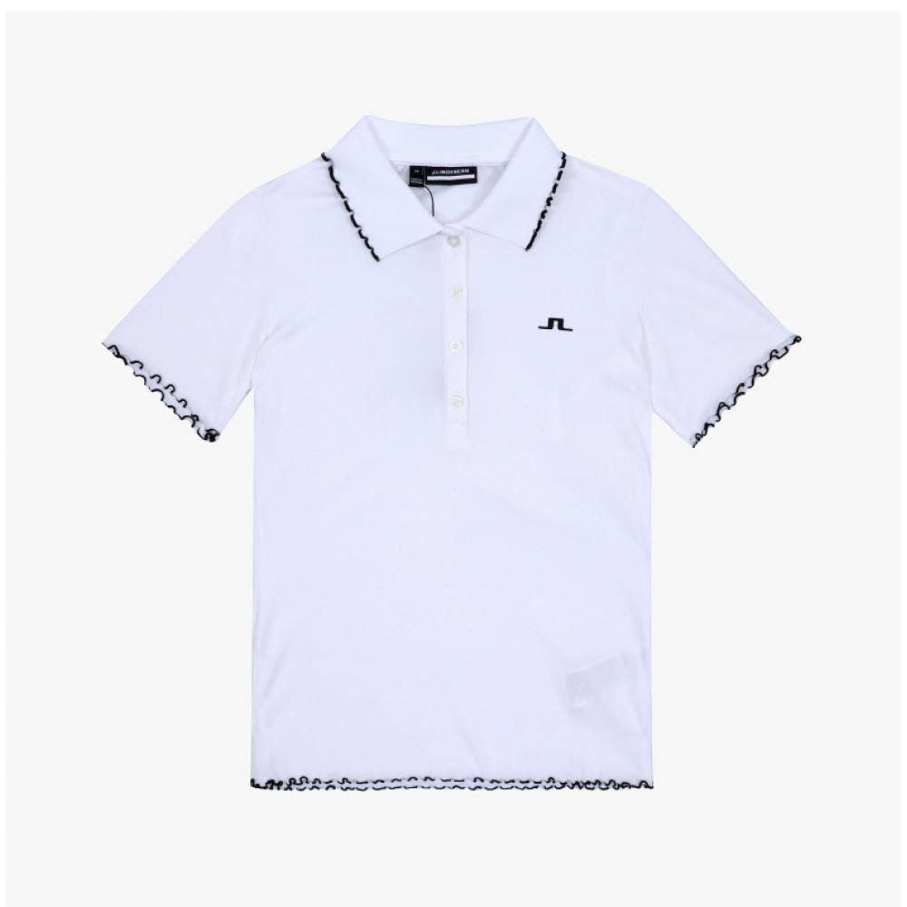 J.lindeberg MariTa Топ Поло Женский С Коротким Рукавом T gwjT10724 0000