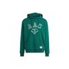 Adidas Originals Trefoil Aac Logo Print Hoodie Men Hoodie Forest-Green IM4576