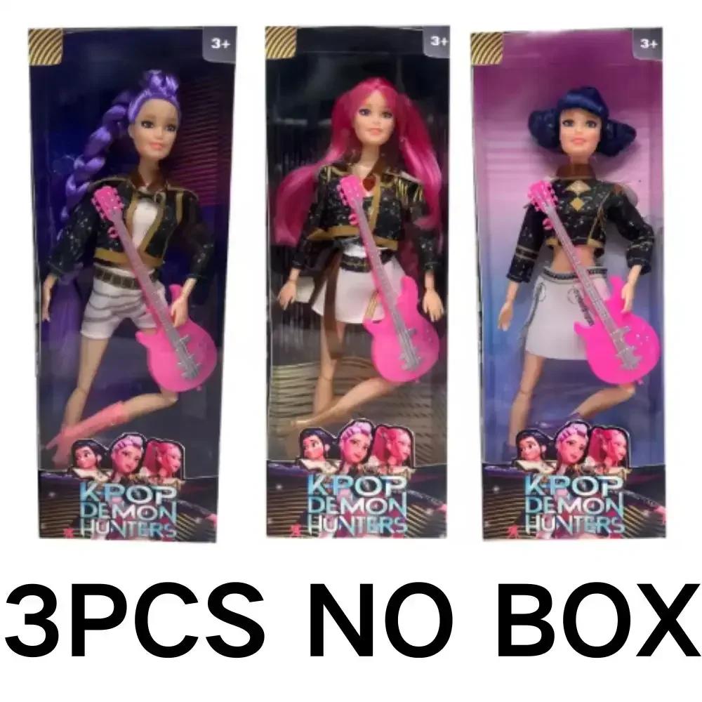 ~Куклы Игрушки Kpop Охотники на демонов Экшн-фигурка Игрушка Руми Мира Зои Красивая Принцесса Куклы для Маленькой Девочки Пластиковая DIY Игрушка для Девочек