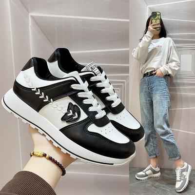 Весна, лето, осень и зима Новая спортивная обувь Модная корейская модная обувь Женская обувь Обувь для папы Студенческая обувь