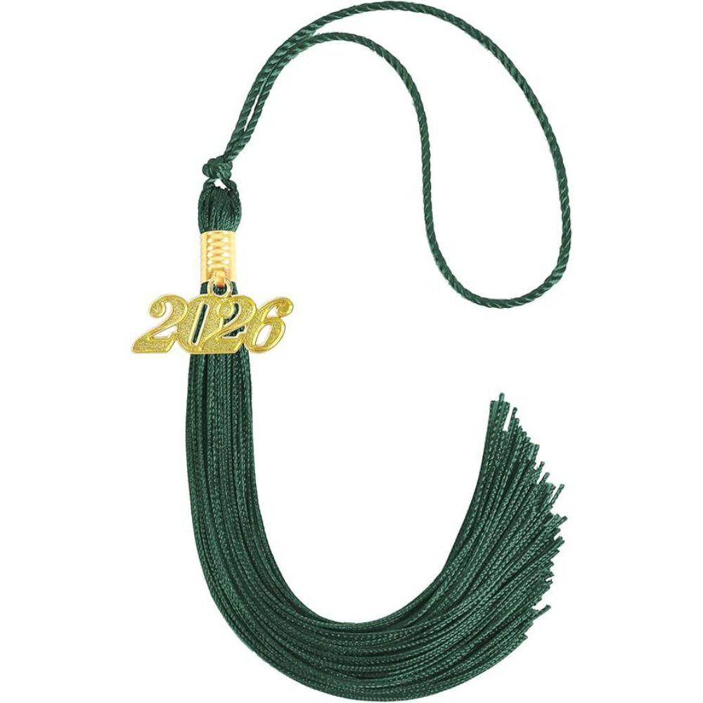 Polyester Alloy Academic Tassel Hanging Pure Color Student Dress Up Tassel Souvenir Gifts