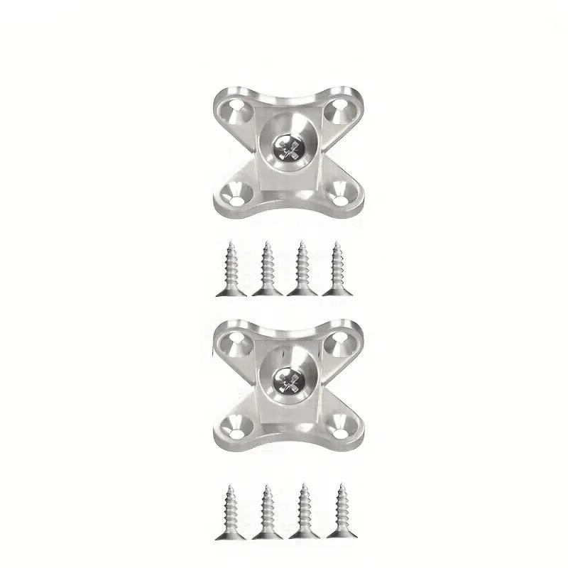 10/20/30 pcs zinc alloy butterfly corner bracket, plank corner connector, removable corner bracket, with screws