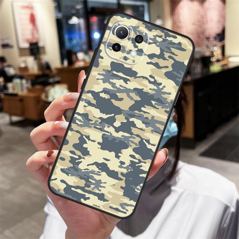 Камуфляжный Военный Чехол Для Xiaomi 15 14 Ultra 13T 14T 15T Pro 17 Pro Max POCO F7 X3 X5 X6 F5 F6 X7 Pro Обложка