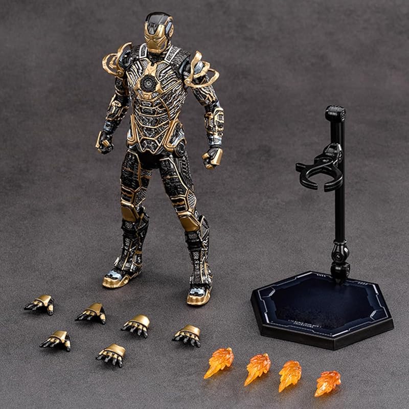 HiPlay Средние подвижные игрушки ZDTOYS iron man MK41 blackbone 1/10 подвижная фигурка Окрашенный Готовый продукт