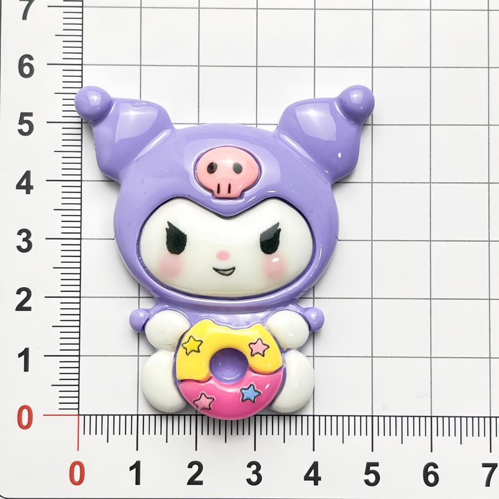 Мультяшные еда-игрушки Sanrio Смоляные аксессуары для DIY заколок и украшений для телефона