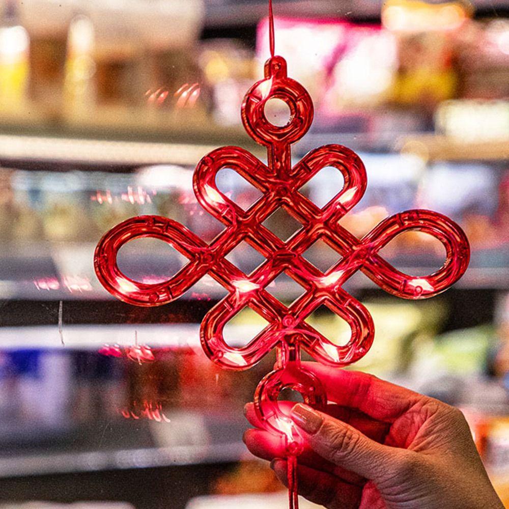 Подвесной новогодний светильник на присоске, светящиеся оконные подвесные огни, праздничные принадлежности