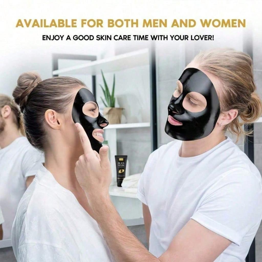 Charcoal Purifying And Exfoliating Facial Mask, Deep Cleaning, Back To School, Autumn Beauty And Skin Care For All Skin Types (3.5 Fl.Oz)