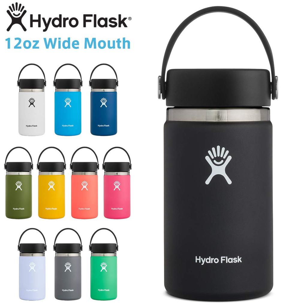 Hydro Flask HYDRATION Wide 12oz 354ml 20 Черный 5089021