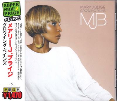 CD МЭРИ Дж.. BLIGE, EVE, LUDACRIS, USHER - Growing Pains UICY91139 Geffen Records 2008 Japan ObiРэп и хип-хоп/R&B Б/у