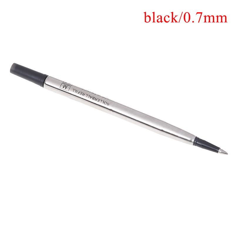 1Pc Exquisite Portable Rollerball Pen Refill Black/Blue Ink Medium Nib Universal Parker Quink Roller Ball