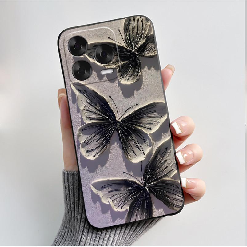 Printing Case For ZTE Blade V70 Vita Fundas For ZTE Nubia V70 Design Capa Soft Silicone Black Shell Cover Cute Flower Case Coque