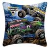Monster Jam Монстр-трак Мультяшные Наволочки Мультяшные Декоративные Подушки для Дивана Домашний Двусторонний Принт Короткий Плюш Наволочка HJHA,