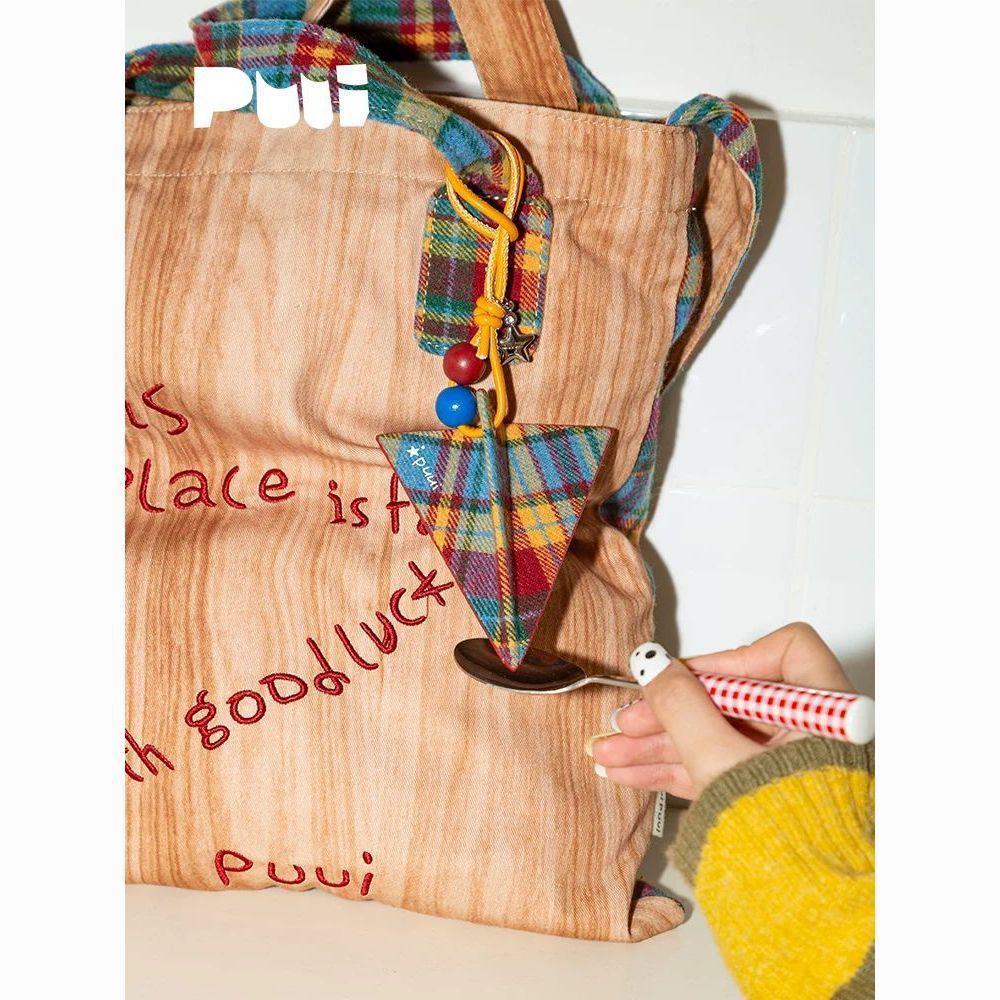 Креативный текстурный брелок-подвеска для сумки: Рюкзак, Украшение для автомобиля и Подвеска-аксессуар