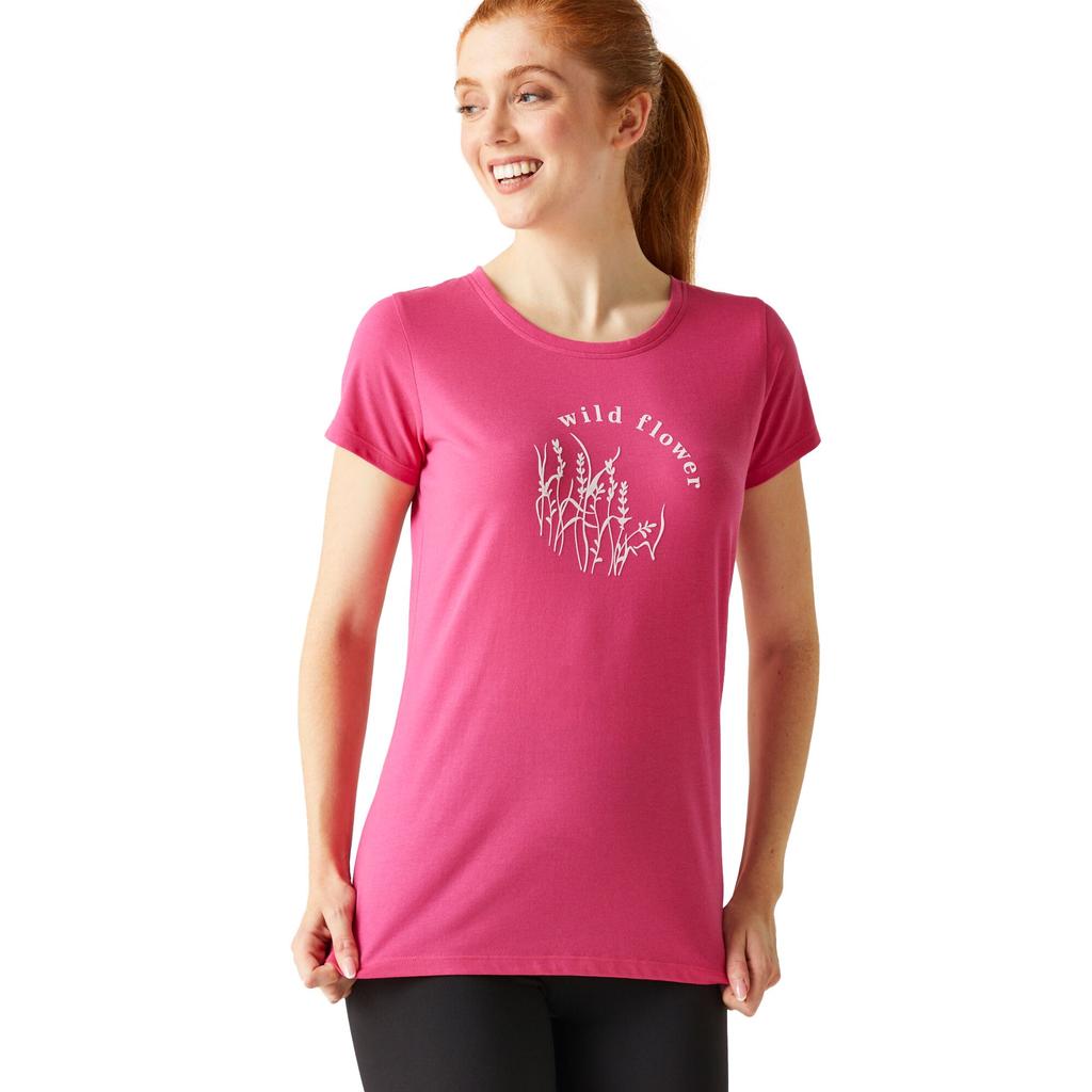 Regatta Womens/Ladies Breezed IV Plants T-Shirt
