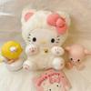 Новейший Горячий Плюшевый Брелок Hello Kitty Kawaii Аниме Школьная Сумка Нежная Мягкая Кукла Подвеска Брелок Украшения Детские Игрушки Рождественские Подарки