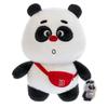 Genuine panda Bambu doll cross-border cute backpack bear plush toy doll sleeping pillow gift