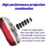 DDWO5 2Pcs LED Car Door Emblem Light Welcome Lamp Wireless Projector For Skoda Superb 2009 2010 2011 2012 2013-2025 Auto Accessories