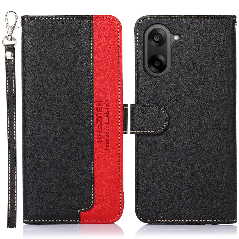 For OnePlus Nord CE5 5G Case RFID Blocking Wallet PU Leather Phone Cover with Strap