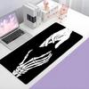 Dark Beautiful Art Black Starry Sky Mouse Pad Large Gaming Mousepad With Thick Stitched Edge NonSlip Desk Mat