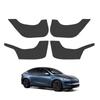 Для Tesla Model Y Juniper 2025+ Защитная наклейка на дверь Защитная накладка на порог из замши Мягкое прикосновение Устойчивая к царапинам/грязи Аксессуар