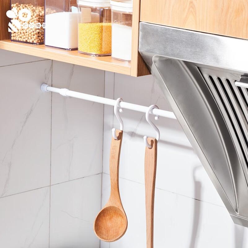 Многофункциональная телескопическая штанга для штор и сушки белья — конструкция без проколов, идеально подходит для дверных занавесок, кухонных перегородок и душевых кабин.