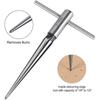 Hole Repair Expanding Taper Reamer For Wood Drilling Tools Enlarge Pin Hole Handheld Reamer