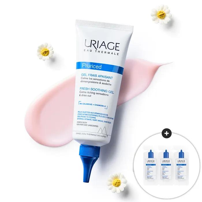 Uriage Purulised Gel Cream 100ml (Pink Calamine Cream) + GIFT