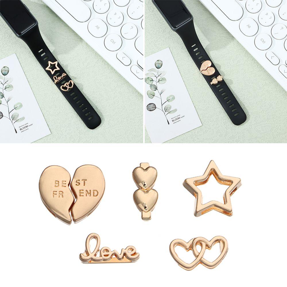 Accessories Decorative Ring Metal Charms Decorative Wristbelt Charms Watch Band Diamond Ornament