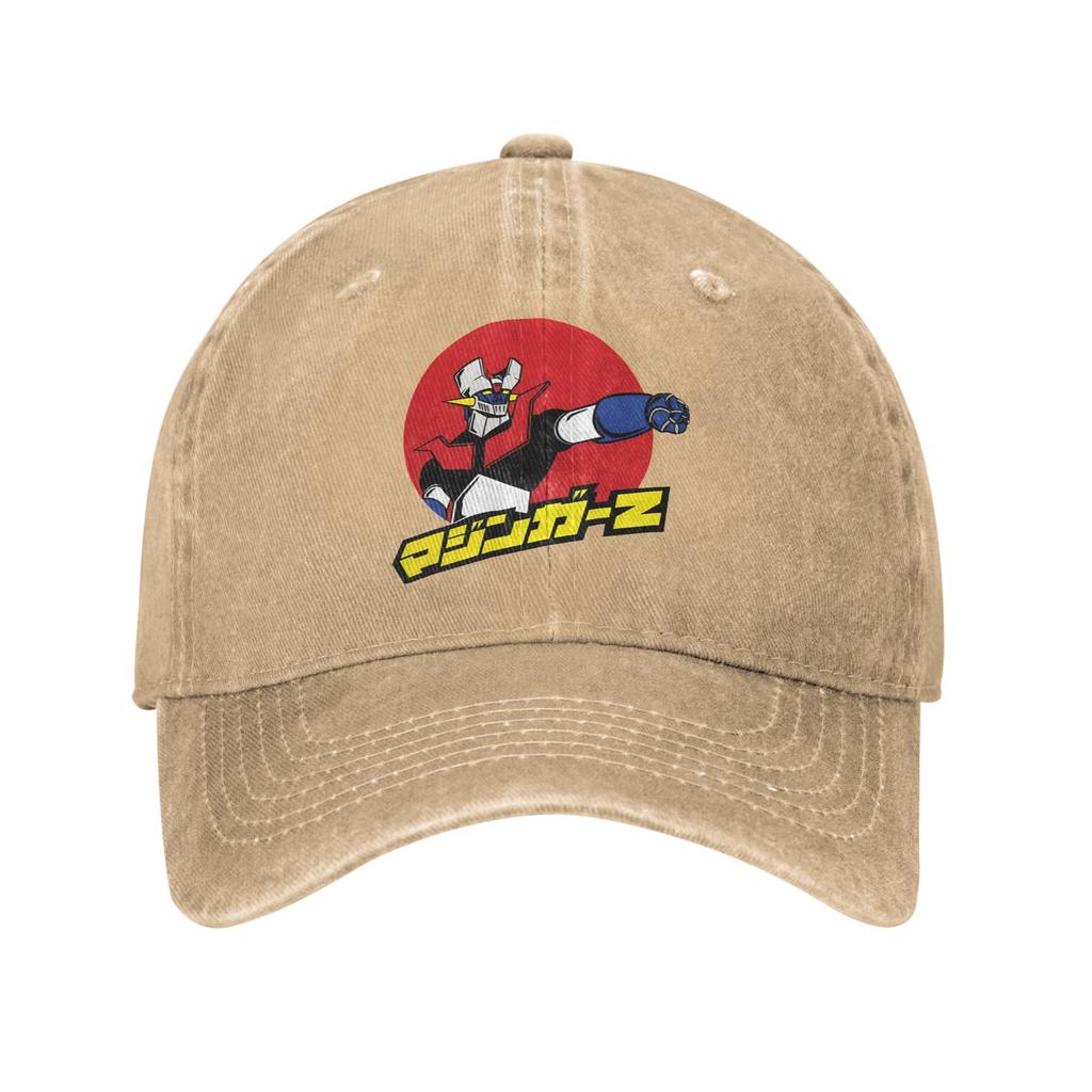Robot Baseball Cap Unisex Hats Women Visor Protection Snapback Mazinger Z Caps