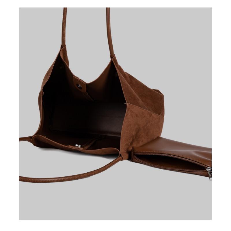 Вместительная сумка-тоут для поездок на работу, повседневная универсальная сумка на плечо под мышкой