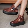 Retro Baotou Roman Shoes Women's 2025 New Light Muffin Juejuezi Women's Shoes Platform High Top Fashion Sandals