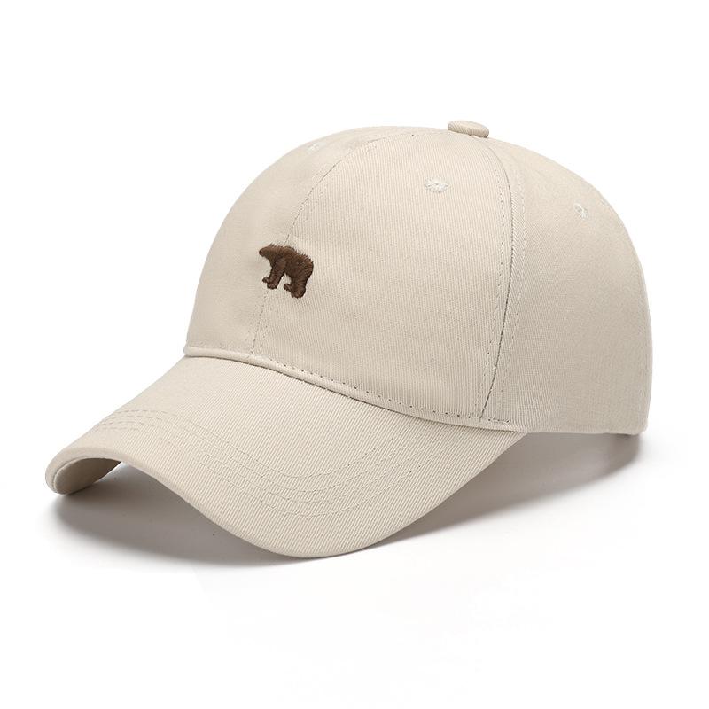 Бейсболка Four Seasons, мужская, вышитая кепка с изображением белого медведя, женская, солнцезащитная кепка