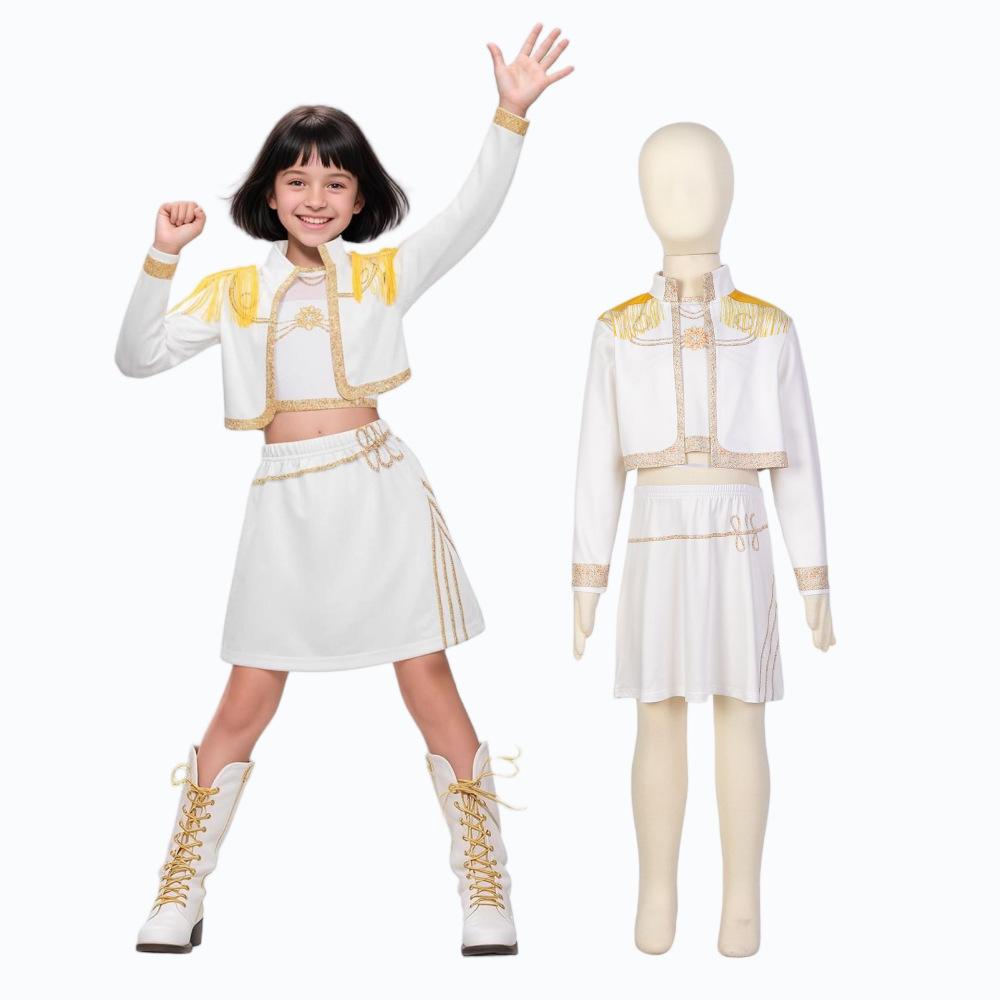 Костюмы для косплея K-POP для девочек Руми Мира Зои Детский костюм суперзвезды для карнавальной вечеринки, сценического выступления