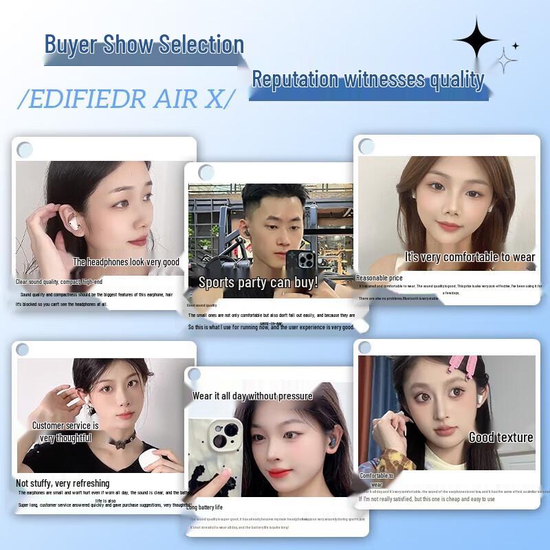 EDIFIER Air X True Wireless Bluetooth Earbuds