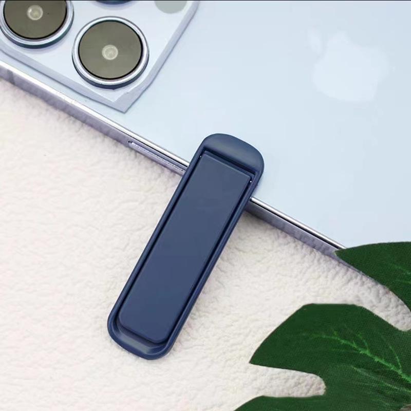 Compact Magnetic Alloy Phone Stand: Foldable, Invisible, Convenient Holder