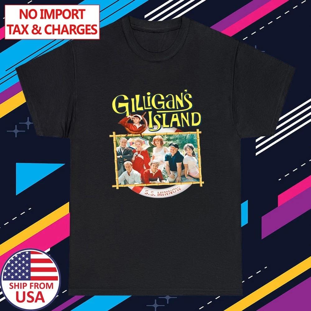 Gilligan's Island Men's Black Size S-5XL